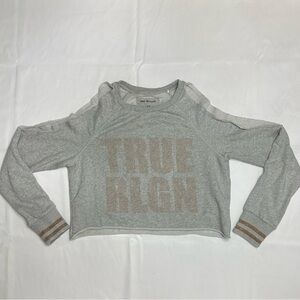 True Religion Open Shoulder Long Sleeve